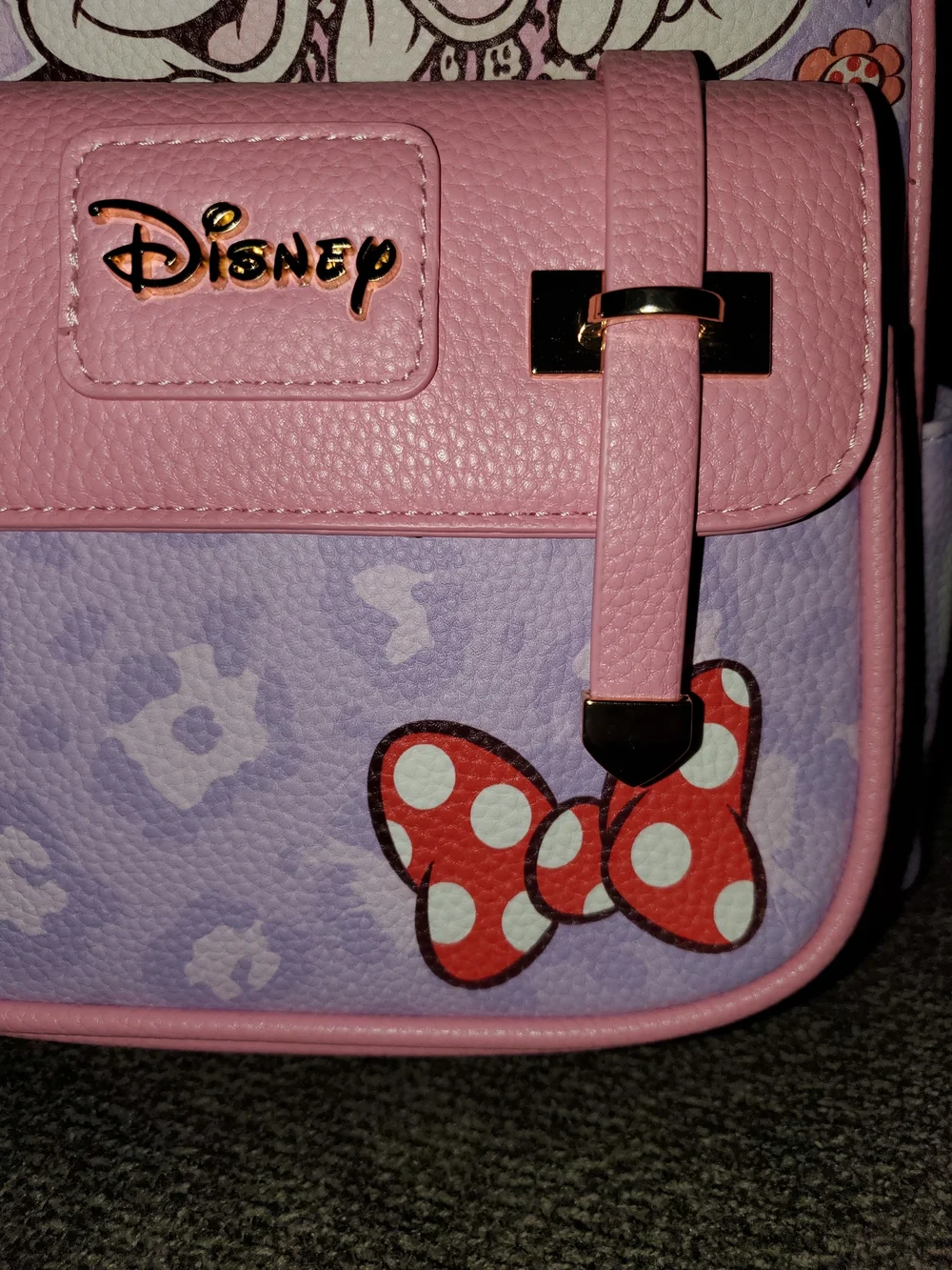 Wondapop Disney Pink and Lavender Minnie & Daisy Mini Backpack